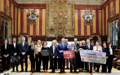 «Los seres humanos no pueden coexistir con las armas nucleares. La abolición es el único camino». Shigemitsu Tanaka, copresidente de Nihon Hidankyo, Premio Nobel de la Paz 2024 visita España y pide al Gobierno que se adhiera al TPAN